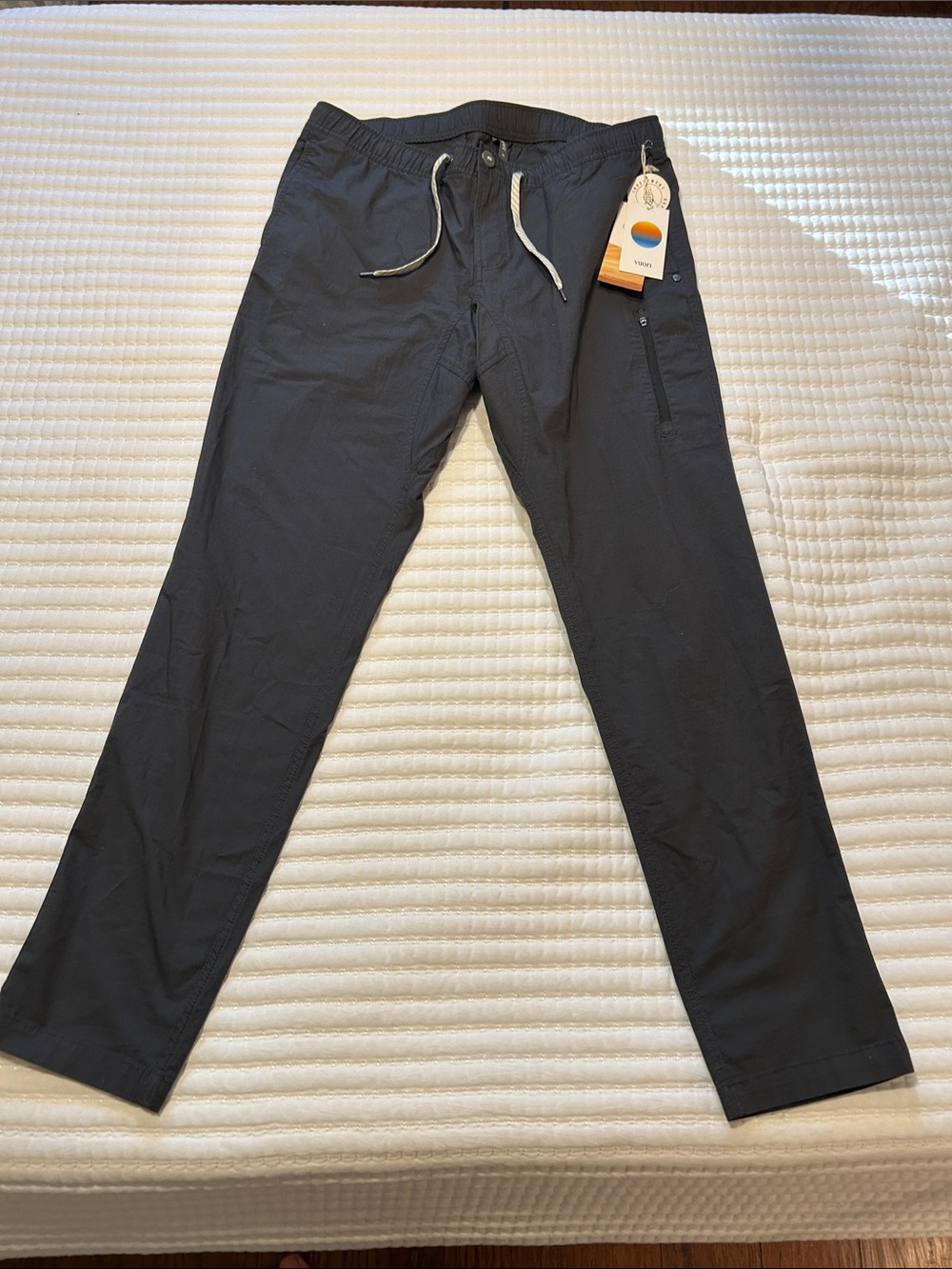 Vuori Ripstop Climber Pants Graphite Drawstring XL